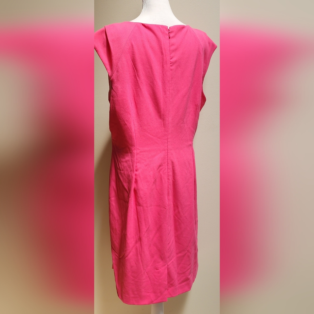 Dana Buchman Pink Dress Women's Plus Size 16 - Picture 3 of 6